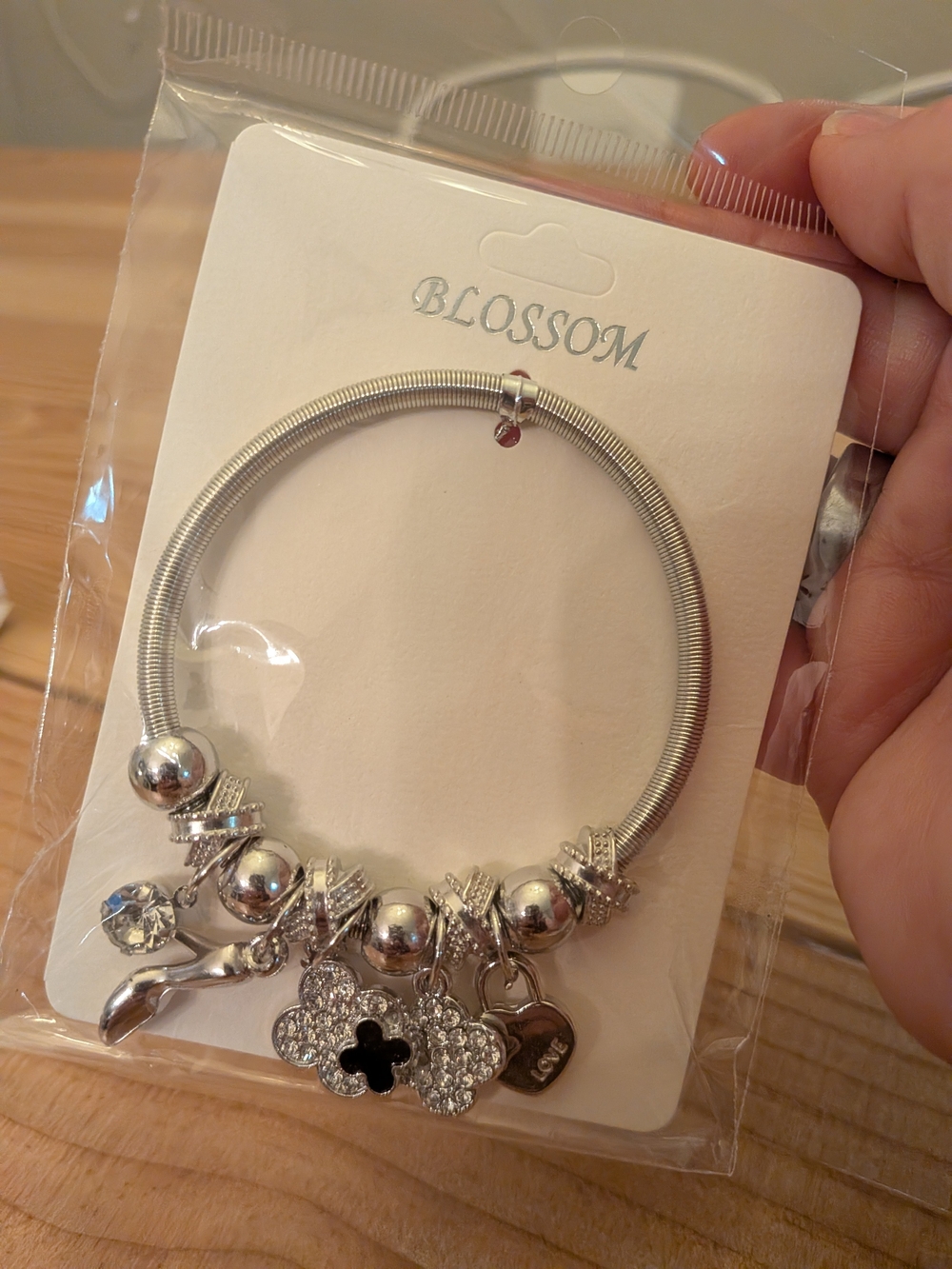 Silver Charm Bracelet